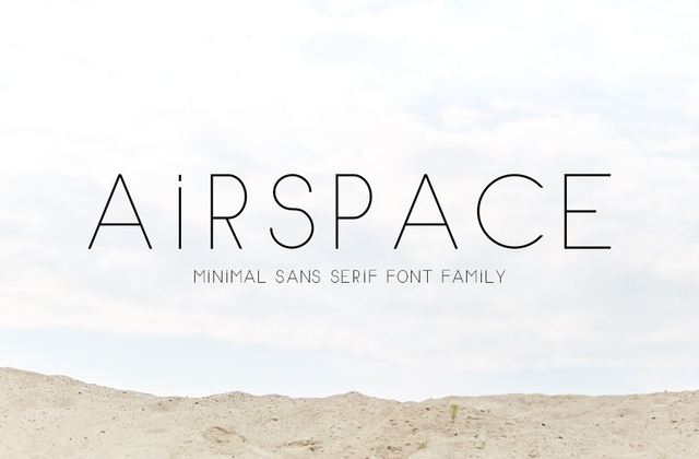 Font Air Space